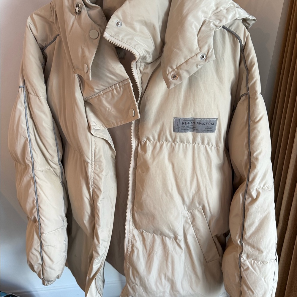 Filson Beige Puffer Jacket